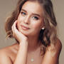 Perfectly Paired Love Knot Pendant with FREE Matching Earrings, Perfectly Paired Love Knot Pendant with FREE Matching Earrings 4922 0098 g model