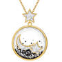 Year of Cheer Floating Crystal Pendants, Year of Cheer Floating Crystal Pendants 1553 0025 h october