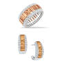 Birthstone Beauty Eternity Ring with FREE Matching Earrings, Birthstone Beauty Eternity Ring 12296 0016 k november