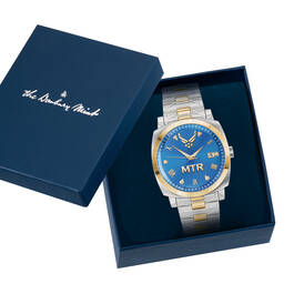 Personalized Custom Crafted US Air Force Diamond Watch 12409 0036 g giftbox