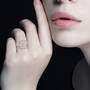 Diamond Grandeur Rectangle Ring, Diamond Grandeur Rectangle Ring 6534 0010 m model