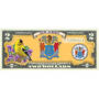 The State Bird & Flower Enhanced $2 Bill Collection, State Bird and Flower Enhanced $2 Bill Collection 11346 0026 a NewJersey