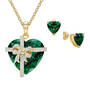 “My Heart is Yours” Birthstone & Diamond Pendant with FREE Matching Earrings, Pers My Heart Yours Birthstone Diamond Pendant with FREE Matching Earrings 12344 0018 d may