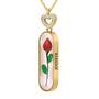 Rose Bud Personalized Diamond Pendant, Rose Bud Personalized Diamond Pendant 1170 009 3 1