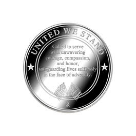 Shields of Honor Silver plated Commemorative 11736 0040 k back