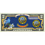 The State Bird & Flower Enhanced $2 Bill Collection, State Bird and Flower Enhanced $2 Bill Collection 11346 0026 a Idaho