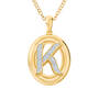 Diamond Initial Pendant, Diamond Initial Pendant 1250 0054 k pendant