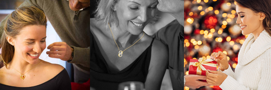 Personalized necklaces for couples personalized couples jewelry