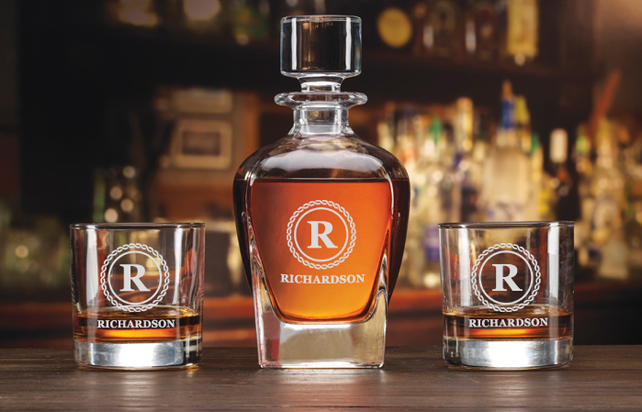 Personalized Decanter Set